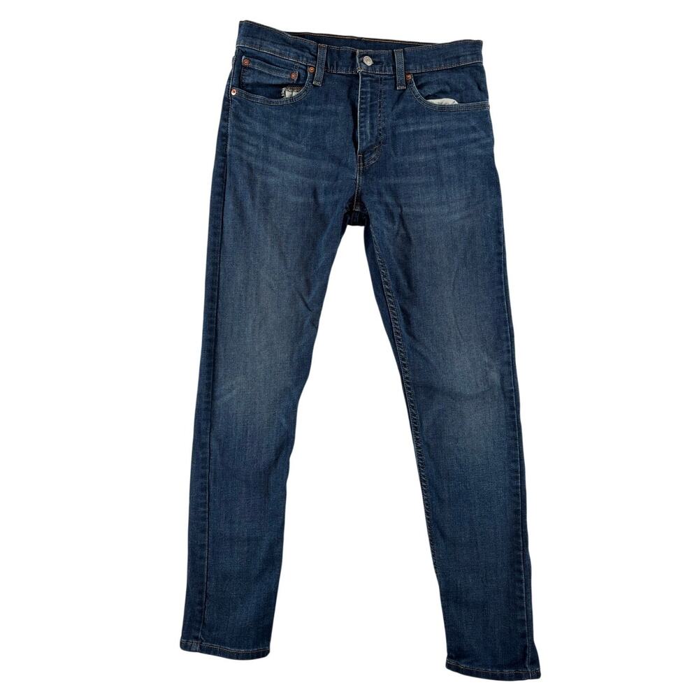 Levi's 512 Slim Taper Mens Blue Denim Jeans  - Medium Wash - Size 33x32